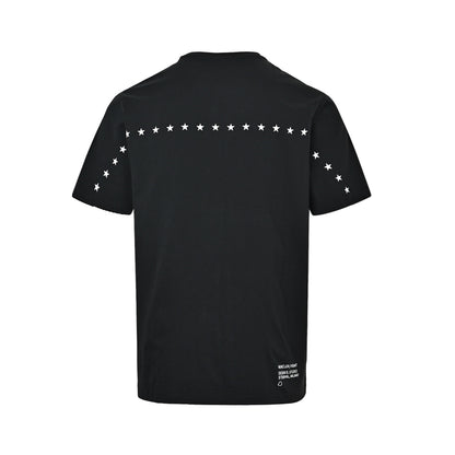 Moncler/Mask letter printed five-pointed star short sleeves