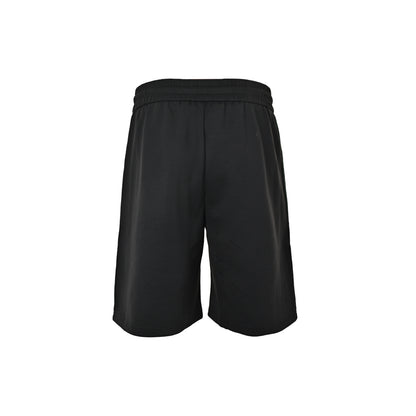 Gucci red and green webbing patch small logo embroidered shorts