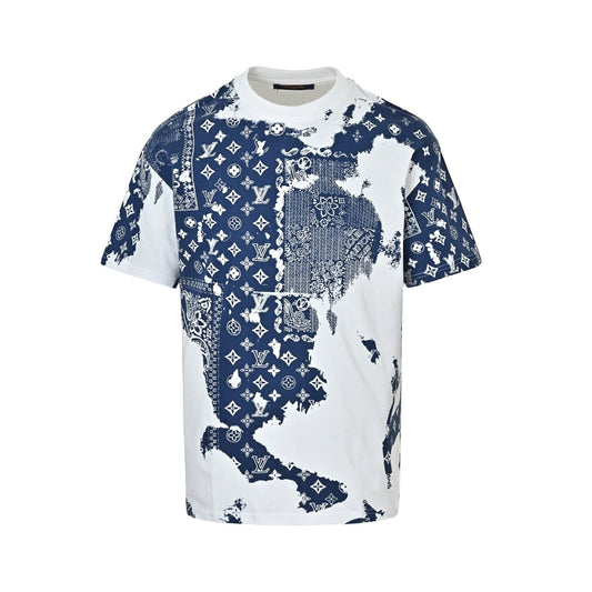 Louis Vuitton cashew flower print short sleeves