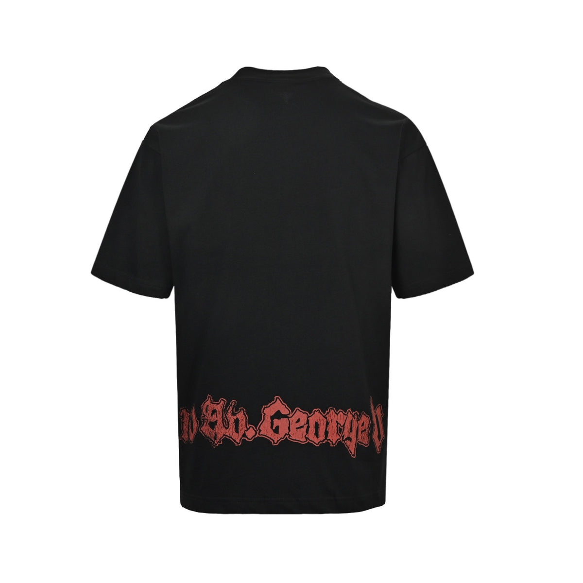 Balenciaga art print washed short sleeves