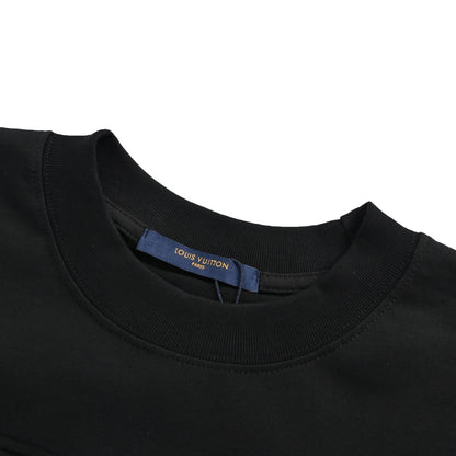 Louis Vuitton 26ss multi-label patch short sleeves