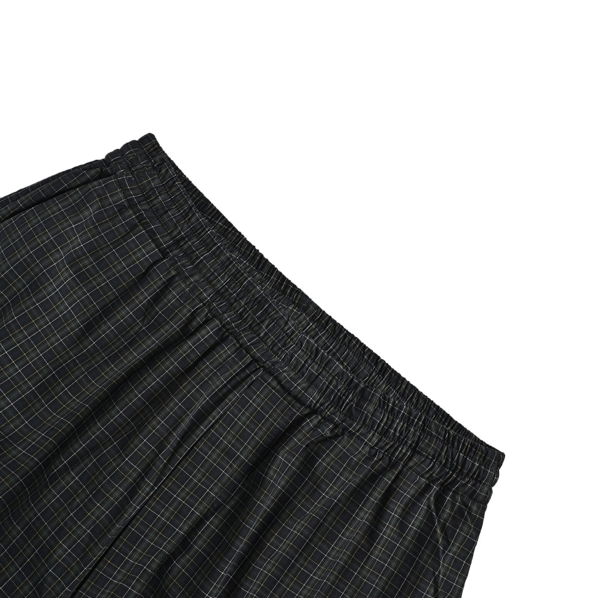 Balenciaga/Balanciaga 25Fw blue plaid Paris lettering trousers