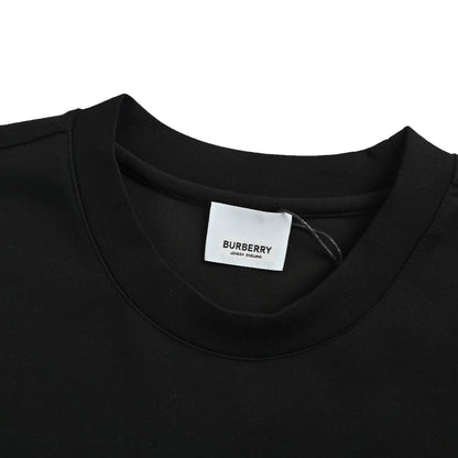 Burberry 25ss circle war horse embroidery shoulder letter embroidery long sleeves