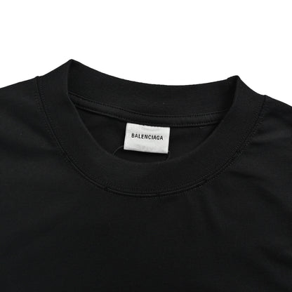Balenciaga/Balanciaga Paris Sacre-Coeur Cathedral printed washed short-sleeves