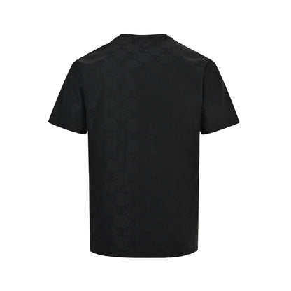 Chanel 26ss all-over presbyopia jacquard short sleeves