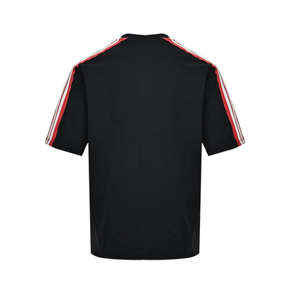 Balenciaga/Balanciaga UNITY SPORTS ICON double ring shoulder web short sleeves
