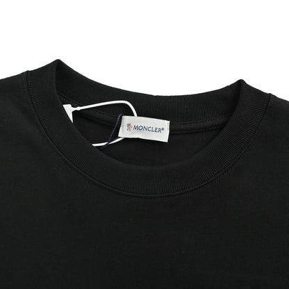 Moncler/Mask 26ss GM joint embroidered logo short sleeves