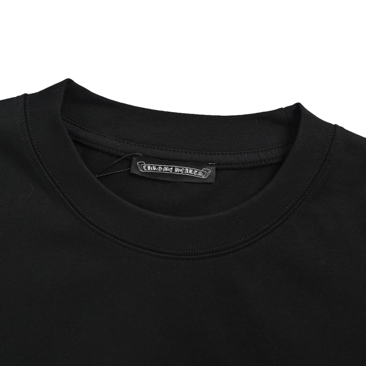 Chrome Hearts Colorful Cross Cluster Embroidered Short Sleeves