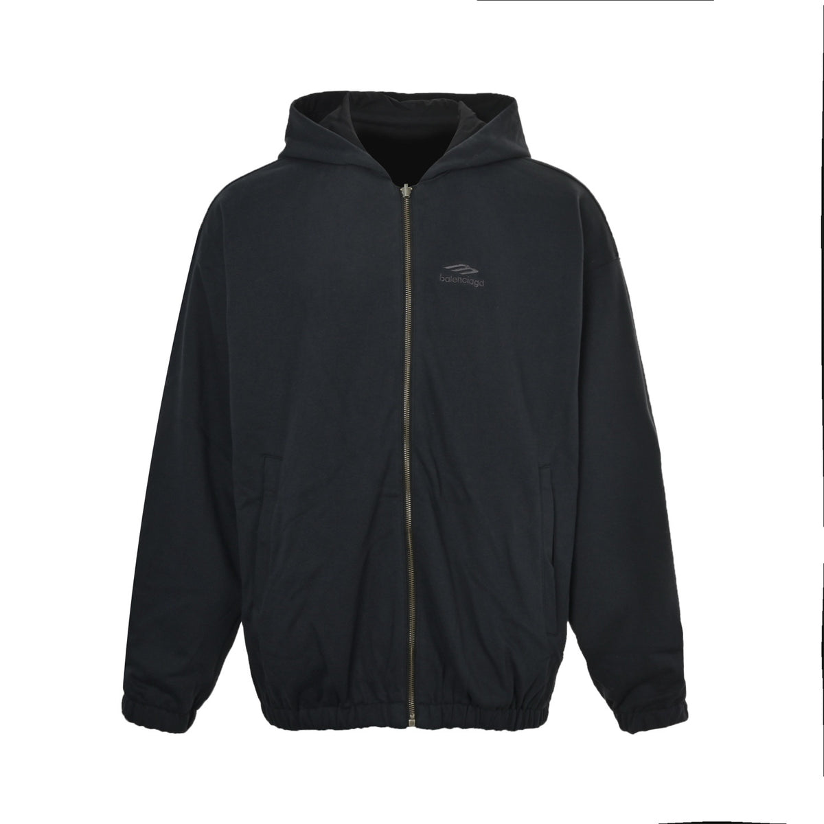 Balenciaga/Balanciaga 25Fw color-blocked reversible jacket