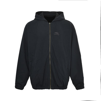 Balenciaga/Balanciaga 25Fw color-blocked reversible jacket