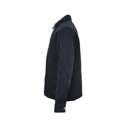 Dior cannage leather pocket cotton jacket