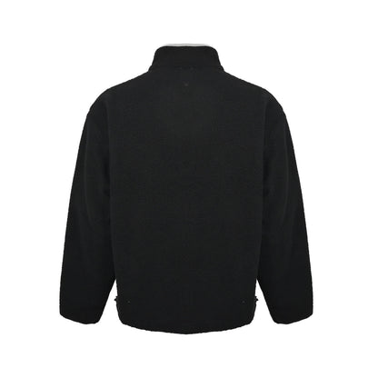 Supreme collaboration reversible sherpa half-zip jacket