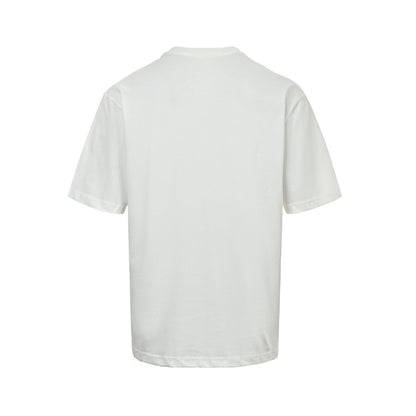 Gucci letter embroidered horsebit printed short sleeves
