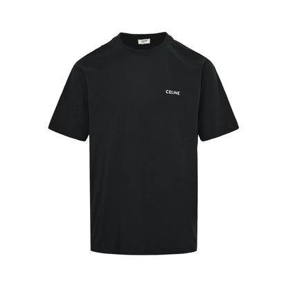 Celine 26ss basic chest small logo printed short sleeves