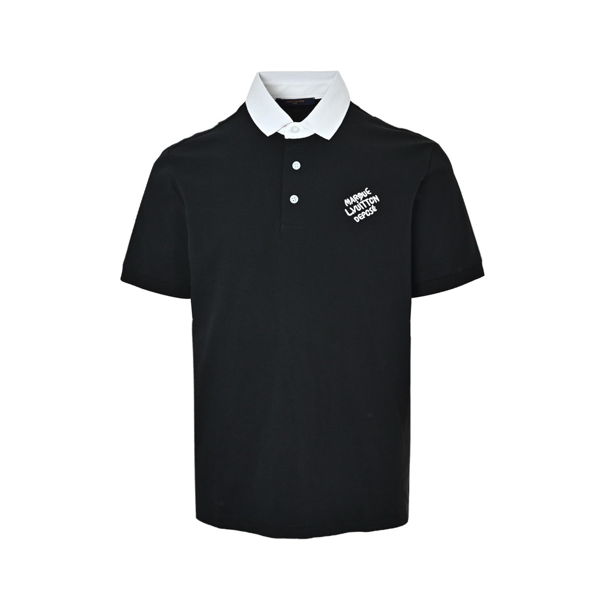 LouisVuitton/Louis Vuitton Polo short sleeves with embroidered letters on the chest