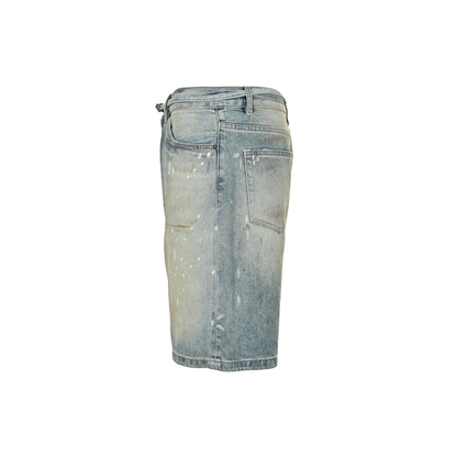 Acne Studios jet wash denim shorts