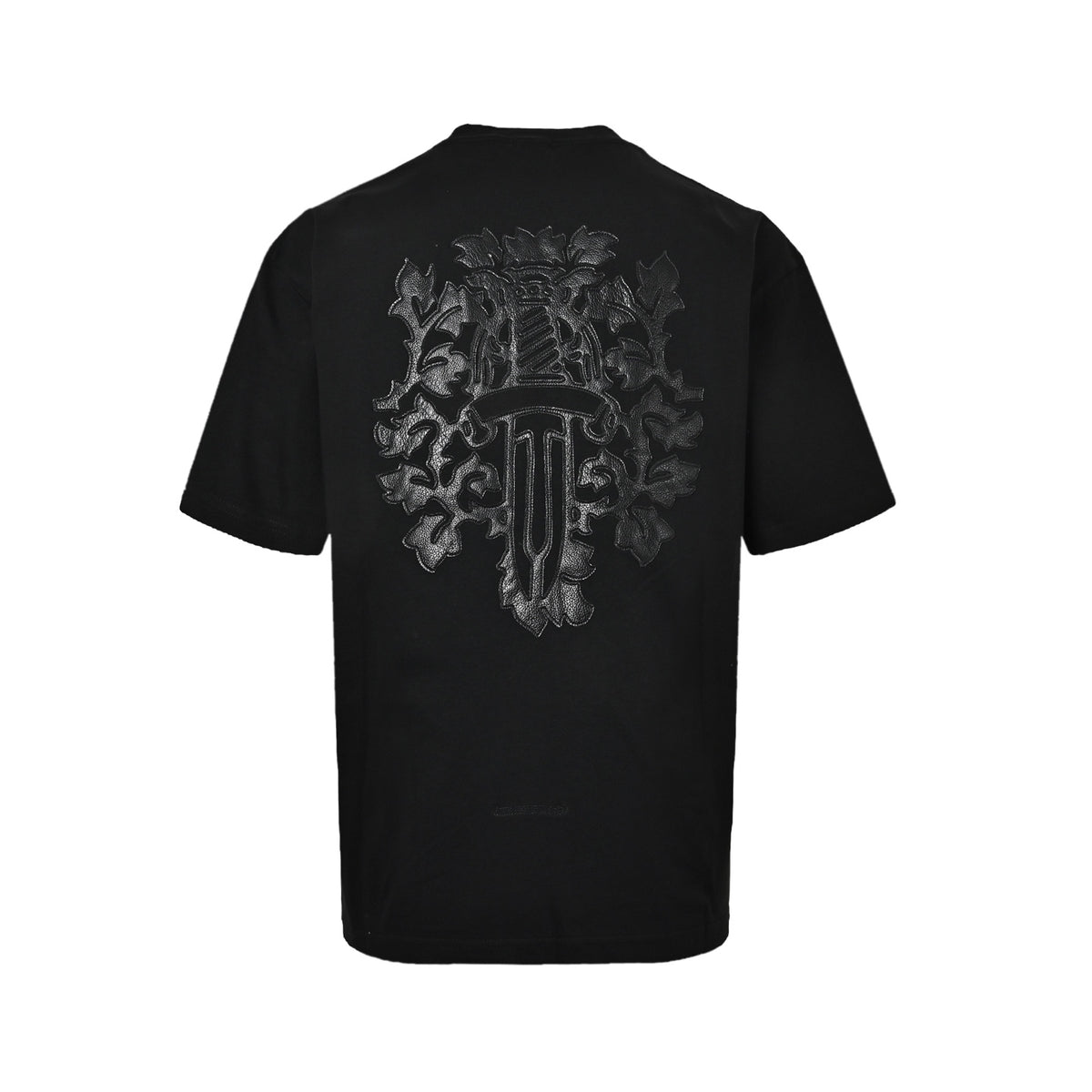 Chrome Hearts/Chrome Heart 26ss heavy leather label short sleeves