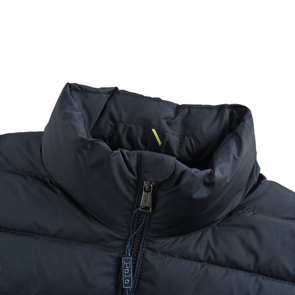 Ralph Lauren embroidered logo rib down jacket