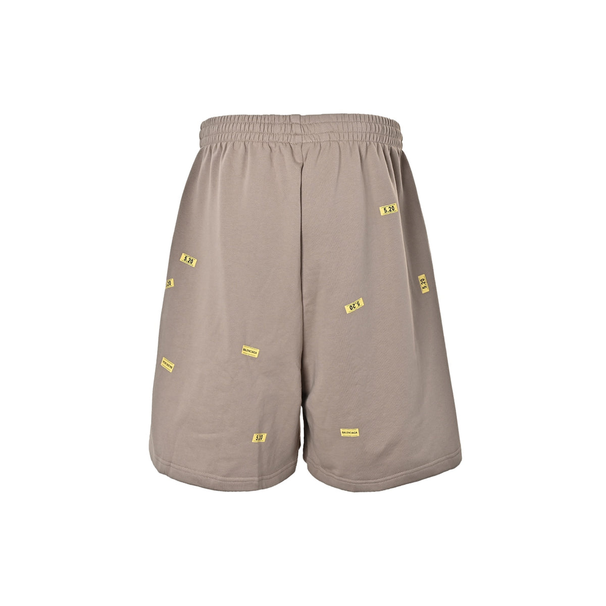 Balenciaga/Balanciaga 26ss 520 label printed shorts