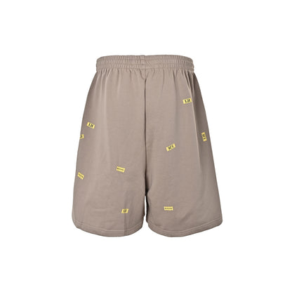 Balenciaga/Balanciaga 26ss 520 label printed shorts
