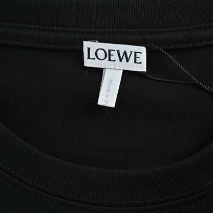 Loewe/Loewewe 26ss pocket embroidered logo short sleeves