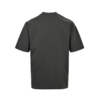 Balenciaga/Balanciaga 26ss bow printed short sleeves