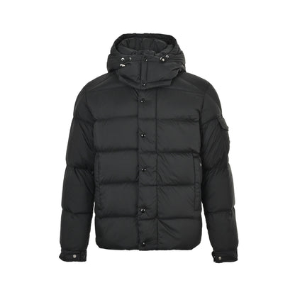 Moncler/Mask Matte matte Maya hooded down jacket