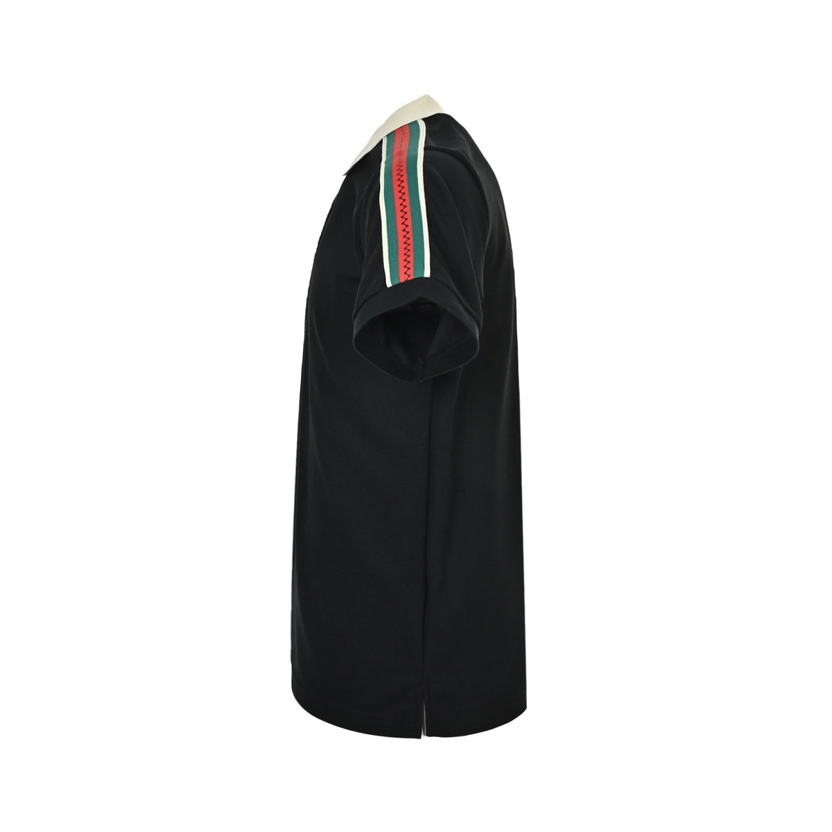 Gucci 26ss red and green webbing Polo short sleeves