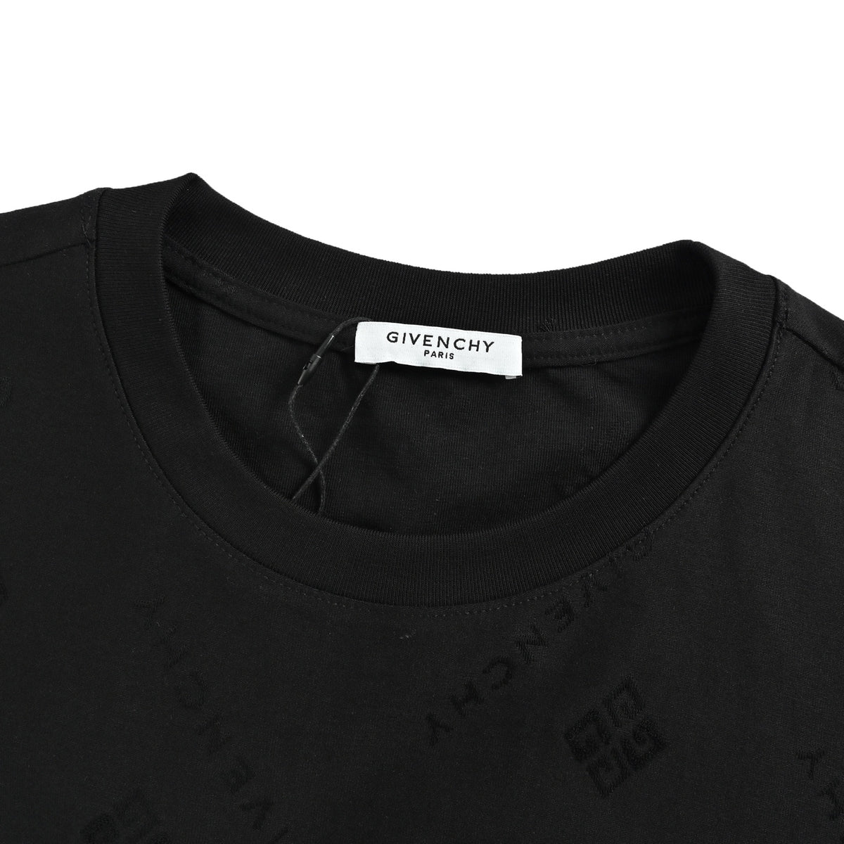 GIVENCHY 26ss all-over presbyopia jacquard short sleeves