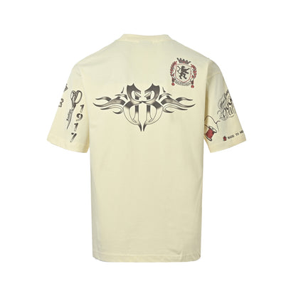 Balenciaga/Balanciaga 1917 rose limited print short sleeves