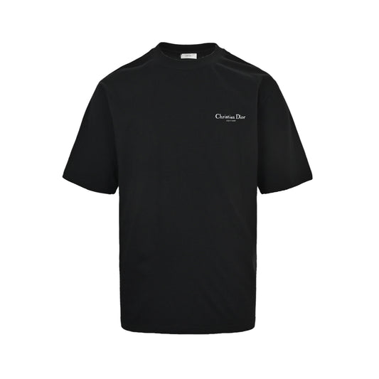 Dior classic front and back letter print short sleeves