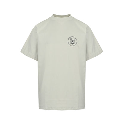 Balenciaga 25ss key badge printed short sleeves