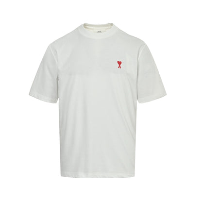 Ami Paris small love embroidered short sleeves