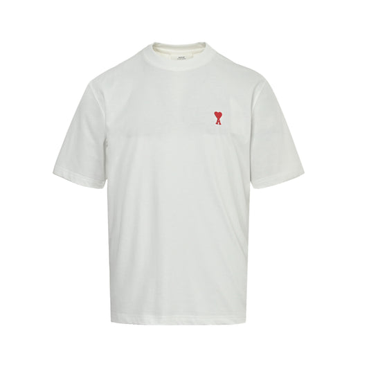 Ami Paris small love embroidered short sleeves