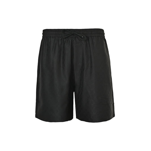 Gucci GG dark pattern jacquard shorts