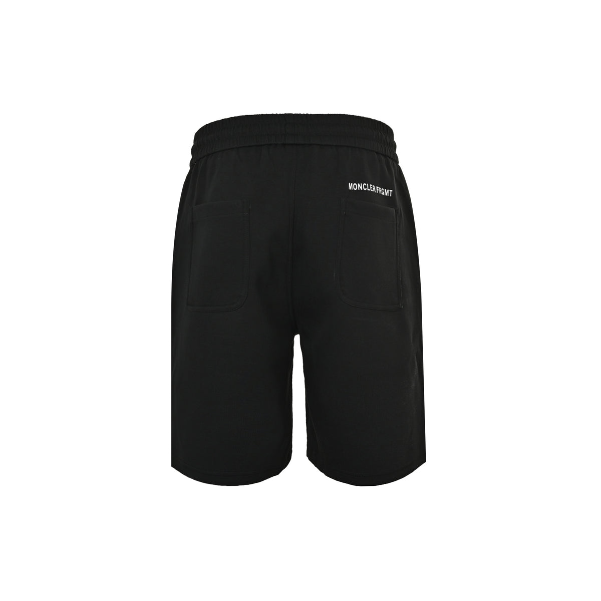 Moncler/Mask logo embroidered shorts