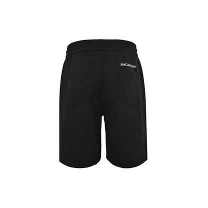 Moncler/Mask logo embroidered shorts