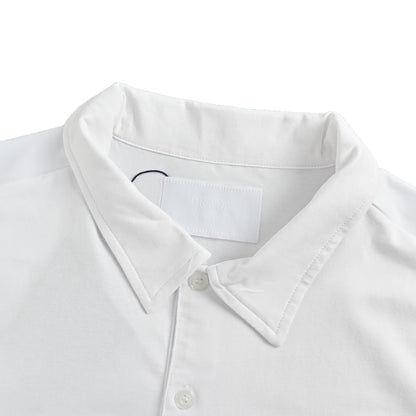 Prada triangle zipper pocket Polo short sleeves