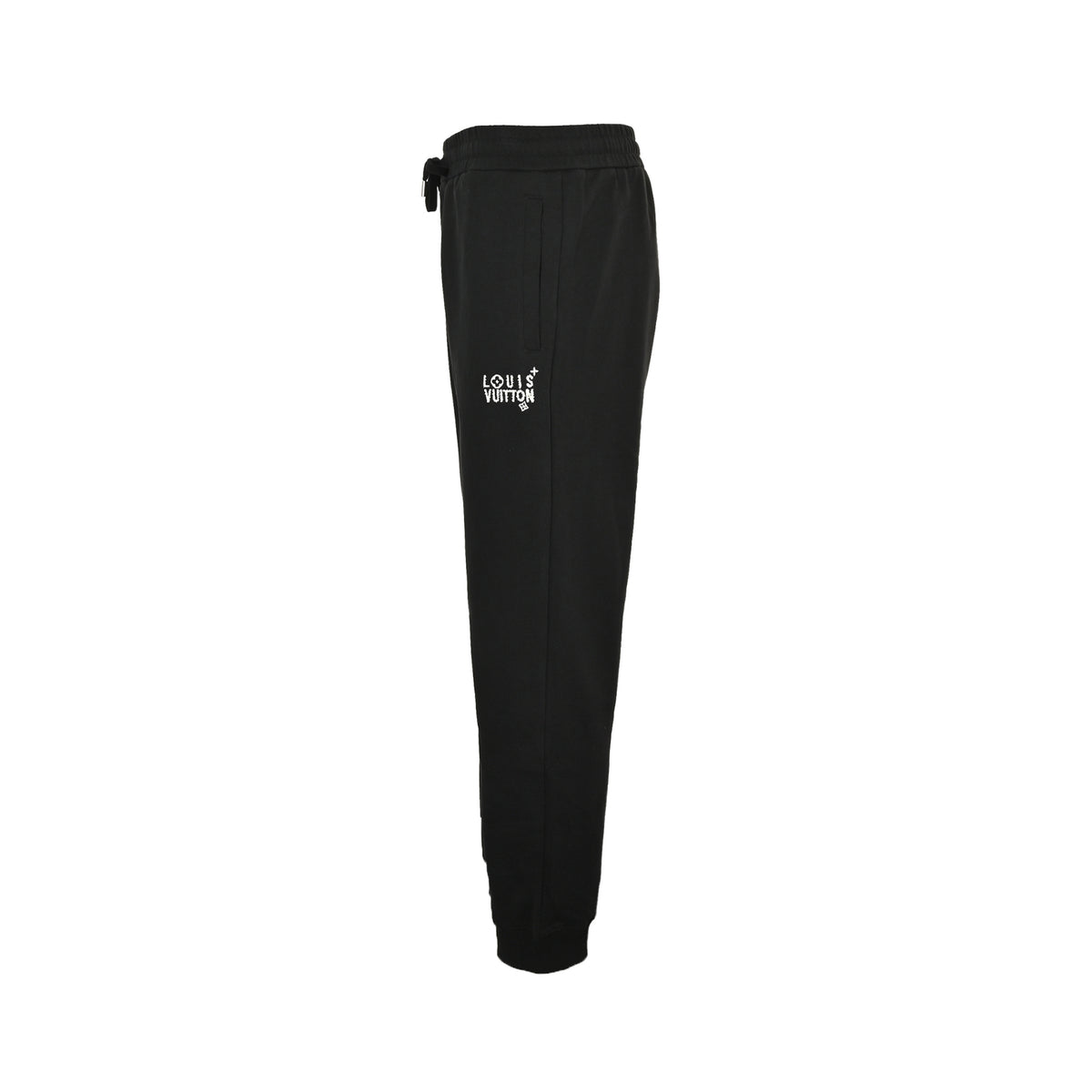 Louis Vuitton 25Fw four-flower embroidery suit trousers