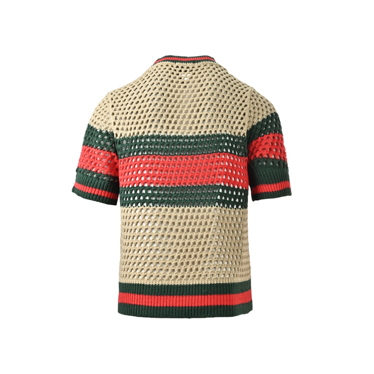 Gucci retro hollow short-sleeved sweater