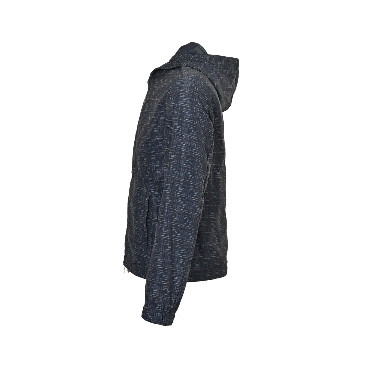 Fendi 25Fw FF all-over printed jacquard reversible jacket
