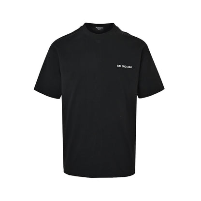 Balenciaga 22ss front and back letter print short sleeves