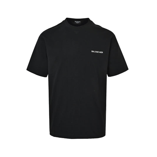 Balenciaga 22ss front and back letter print short sleeves