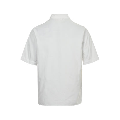 Dior 24ss Valentine's Day limited love embroidered short-sleeved shirt
