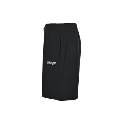 Balenciaga Coke embroidered logo shorts