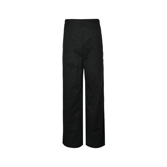 Louis Vuitton pocket embossed hardware presbyopic trousers