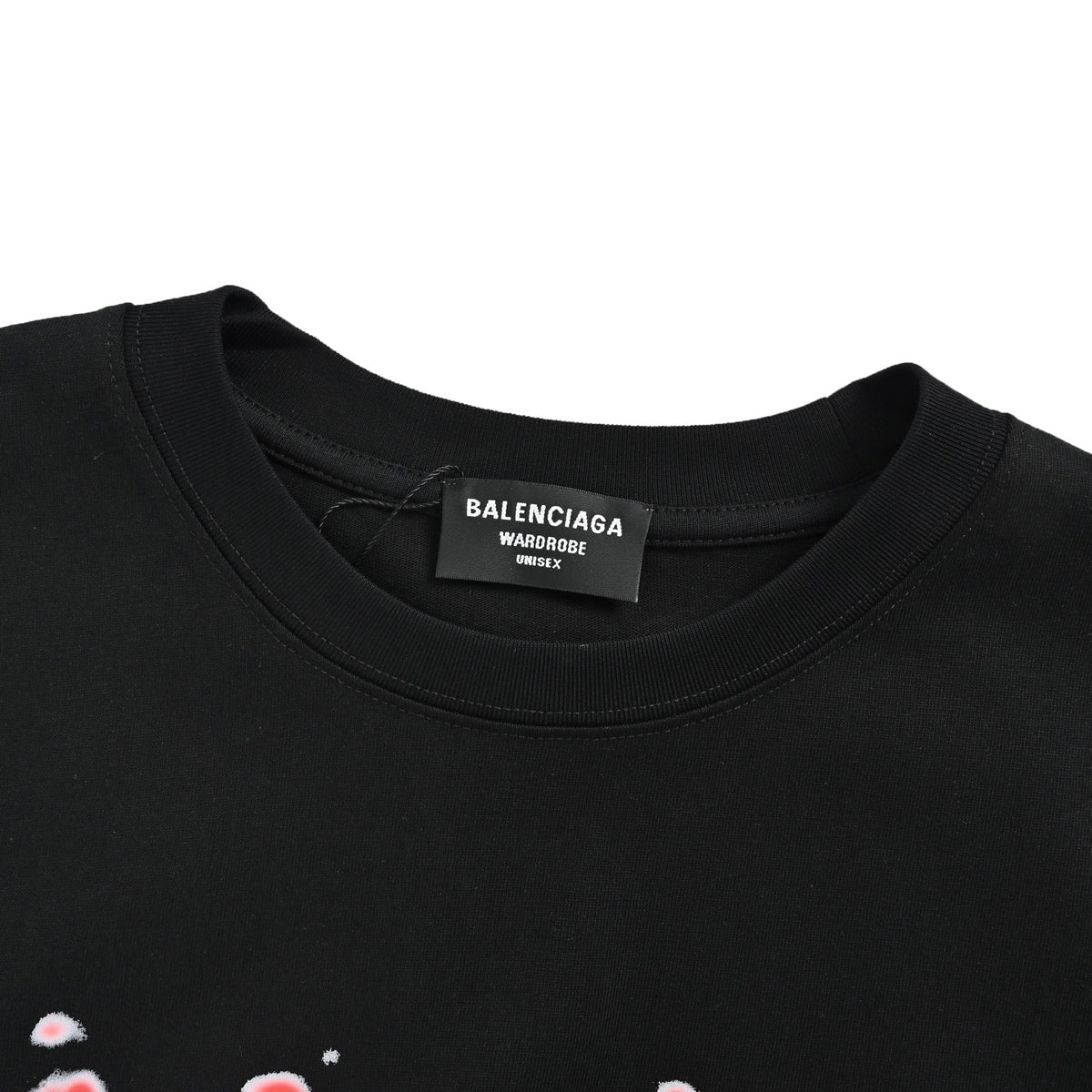 Balenciaga Blurred letters Coke printed short sleeves