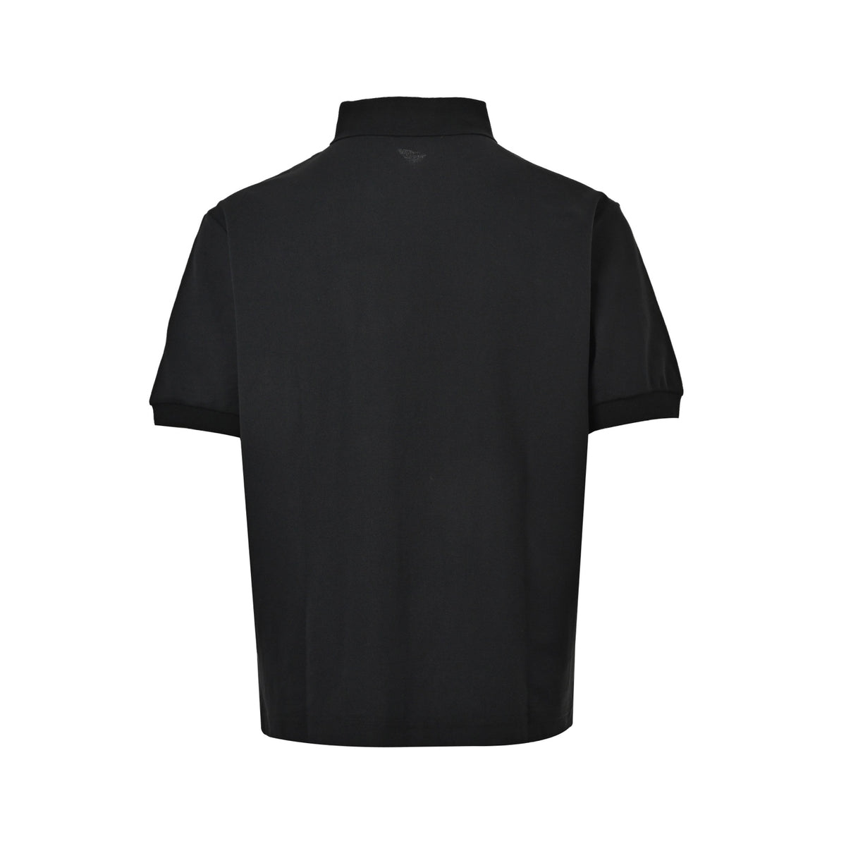 Prada 25ss oval embroidered Polo short sleeves