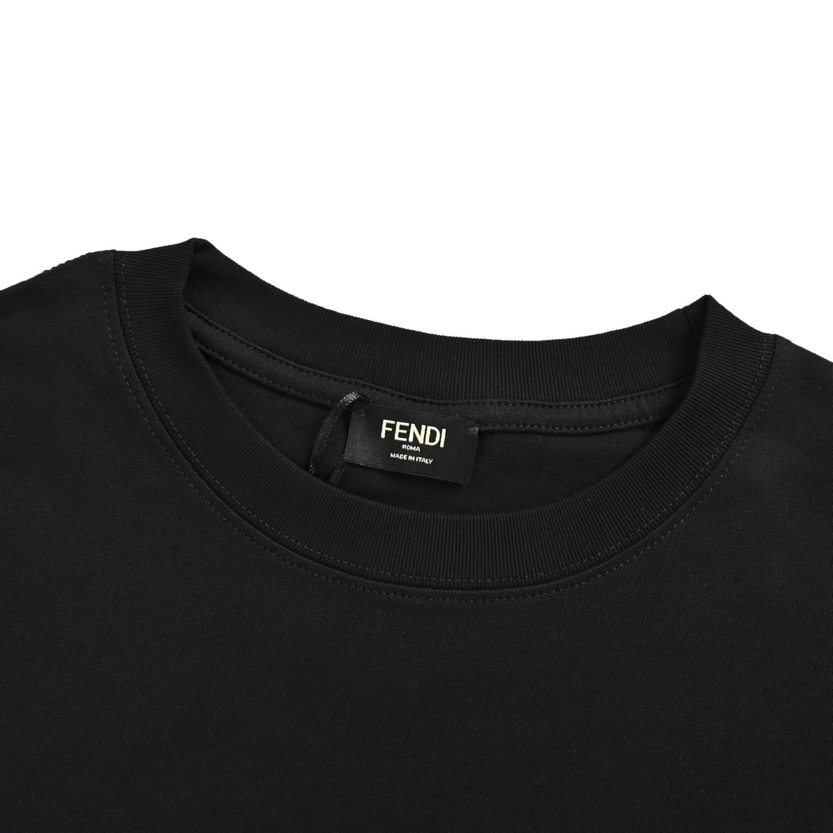 Fendi monster small eyes embroidered short sleeves