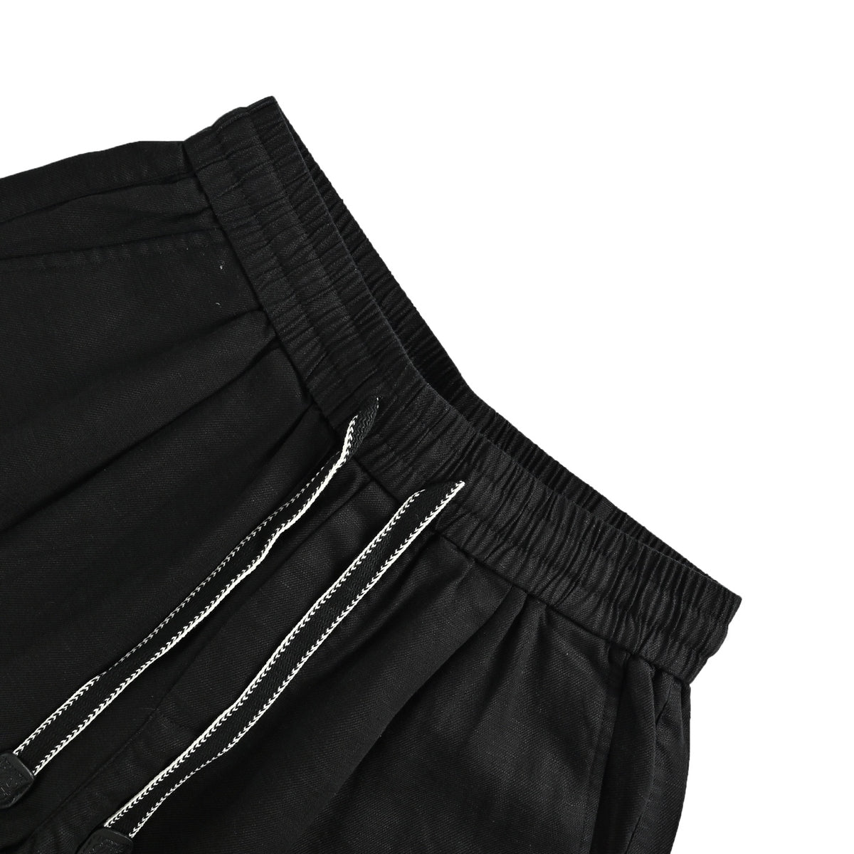Loewe/Luoyiwei 26ss foam printed logo cotton and linen shorts
